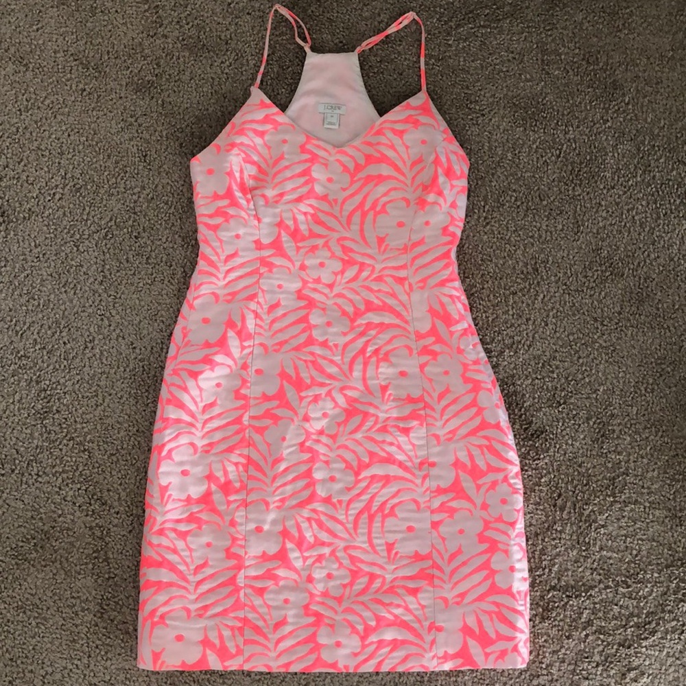 Floral jcrew dress